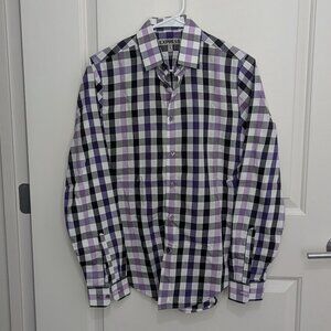 Express Men's Fitted Button Down Shirt - XS